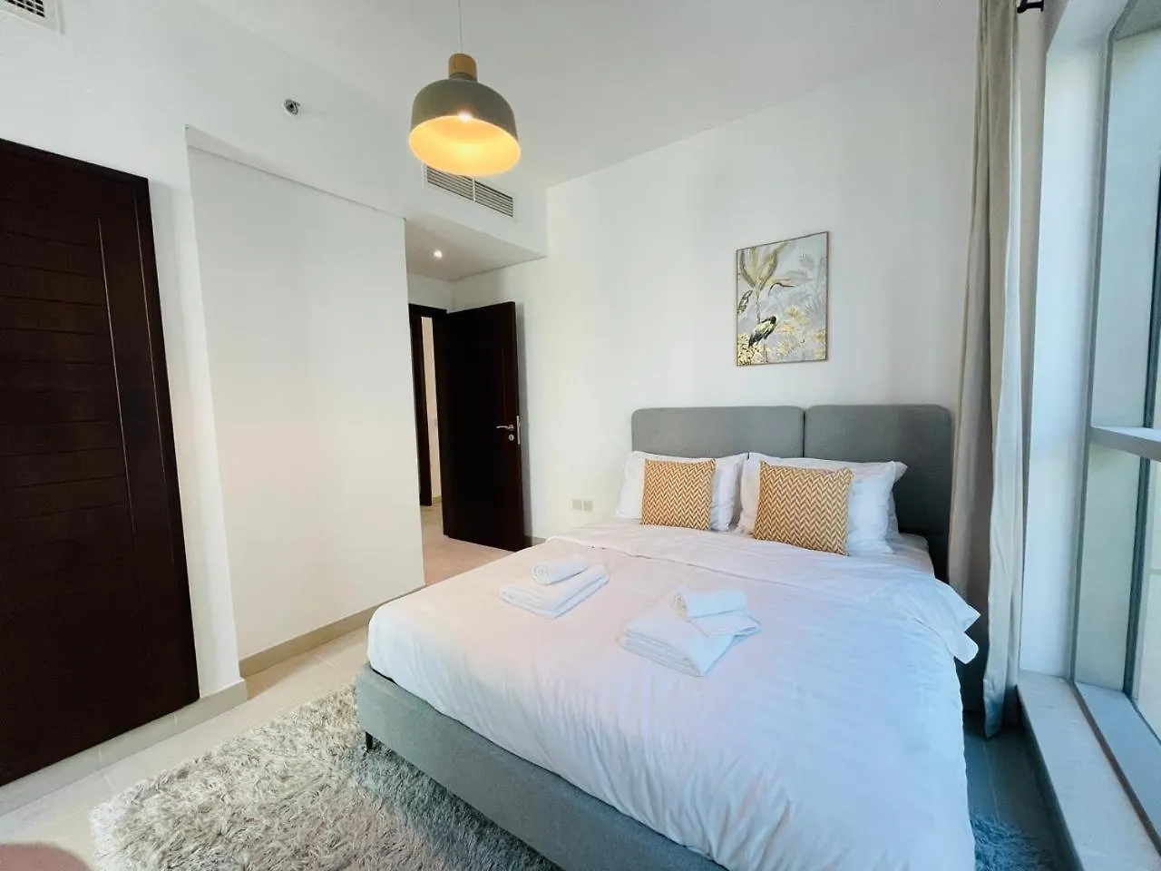 Cozy 2 Bedroom Apartment With Burj Khalifa View In Downtown 迪拜