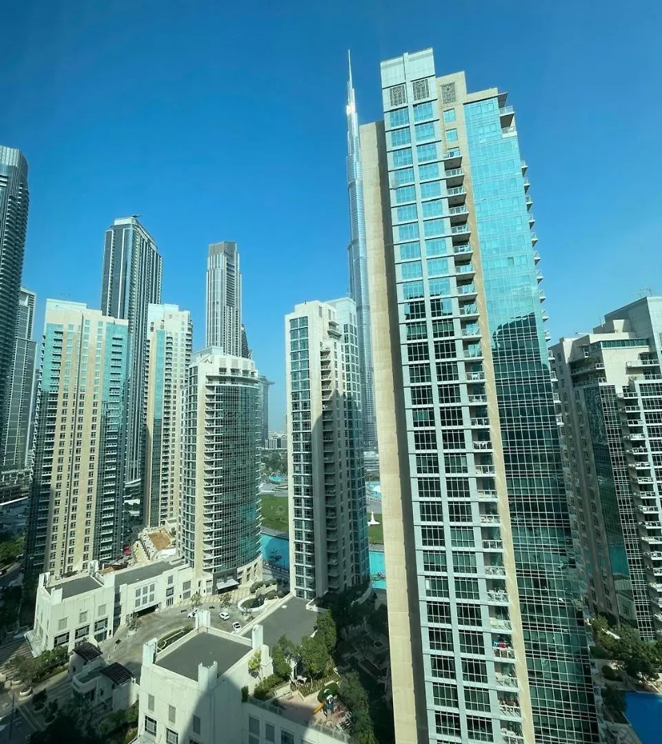 Cozy 2 Bedroom Apartment With Burj Khalifa View In Downtown 迪拜